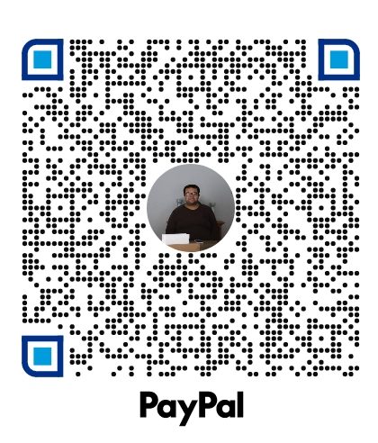 PayPal Donation button QR